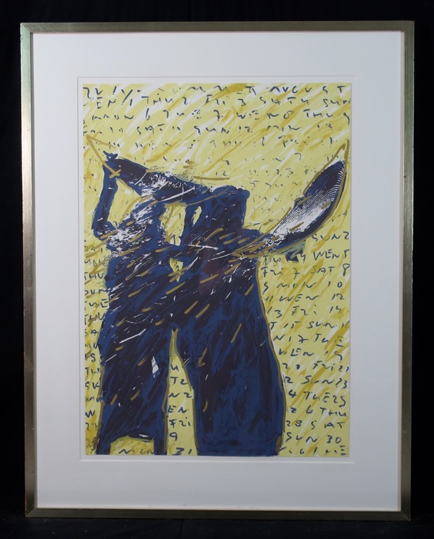 Titus Nolte: Litho, Zonder titel - Ingelijst kopen? Bied vanaf 1!