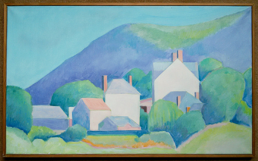 Jack Hellinga - Chateauvieux, olieverf op doek (ingelijst) kopen? Bied vanaf 120!