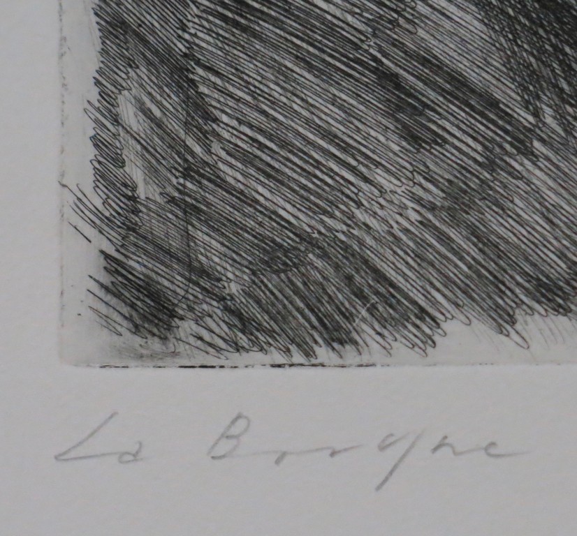 Jan Hein van Rooy: Ets, Rivierlandschap kopen? Bied vanaf 1!