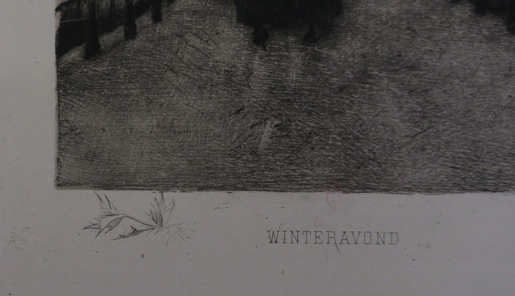 Ferdinand Oldewelt: Ets, Winteravond kopen? Bied vanaf 1!