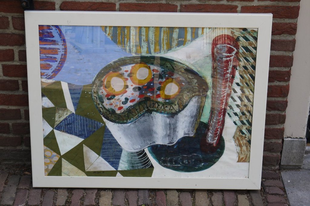 Pierre Cops (1960) - Gouache - Zonder titel kopen? Bied vanaf 1!