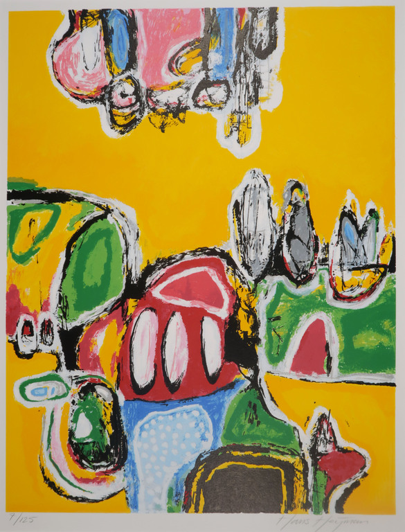 Hans Heijman: Zeefdruk, Z.T. kopen? Bied vanaf 20!