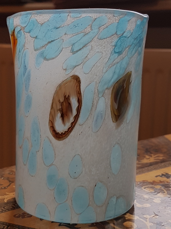 Isola di Murano-Venezia-Goto-Murano glazen set van twee pz kopen? Bied vanaf 40!