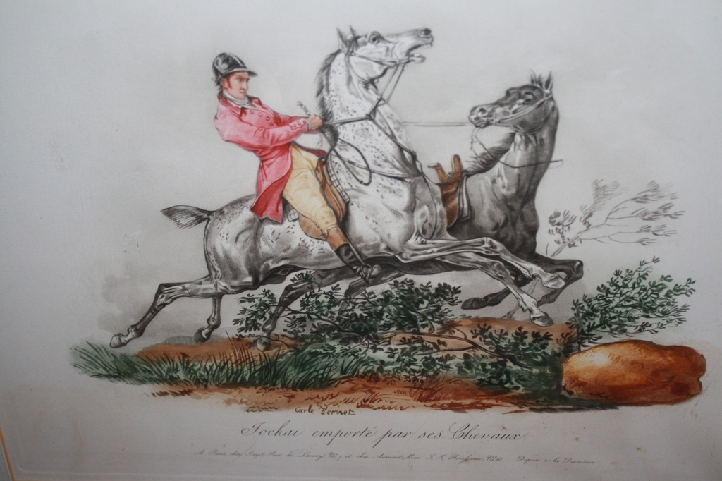 CARLE VERNET - 1758 - 1835 - RUITER TE PAARD - FRANCE kopen? Bied vanaf 1!