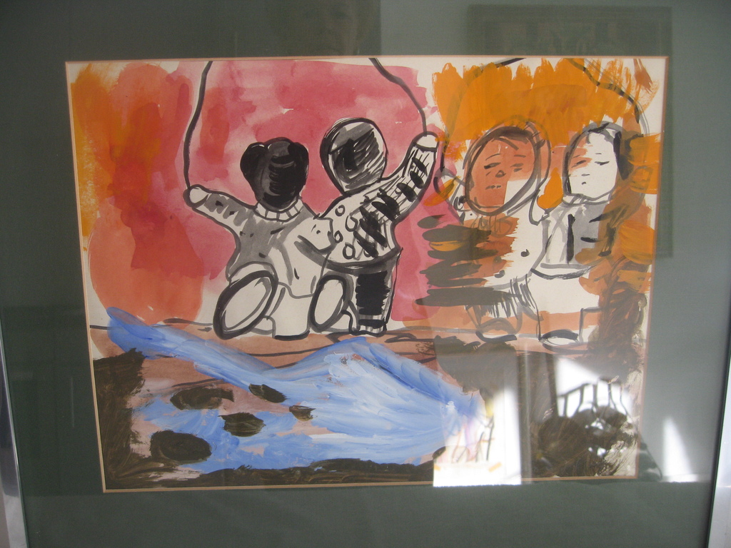 John van 't Slot - Gouache - Chineesjes II kopen? Bied vanaf 200!