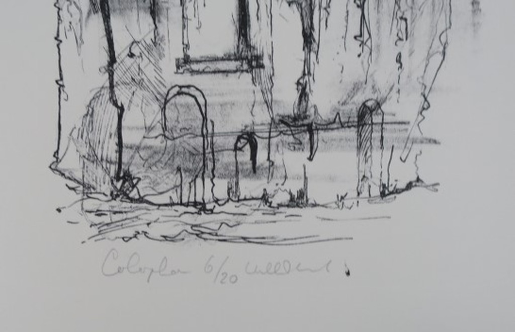 Dirkje Kuik: Portfolio 9x Litho, Alkmaar II - De afbraak van het Zoutpaleis kopen? Bied vanaf 250!