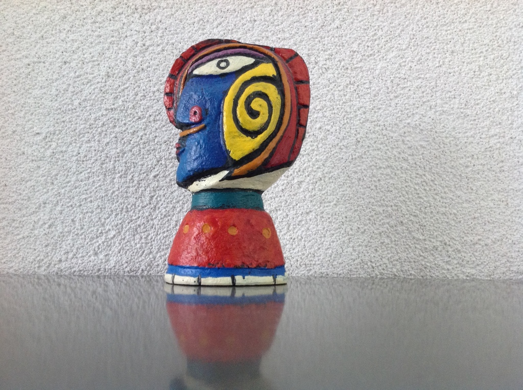 Clemens Briels: sculptuur/flessenstop kopen? Bied vanaf 18!