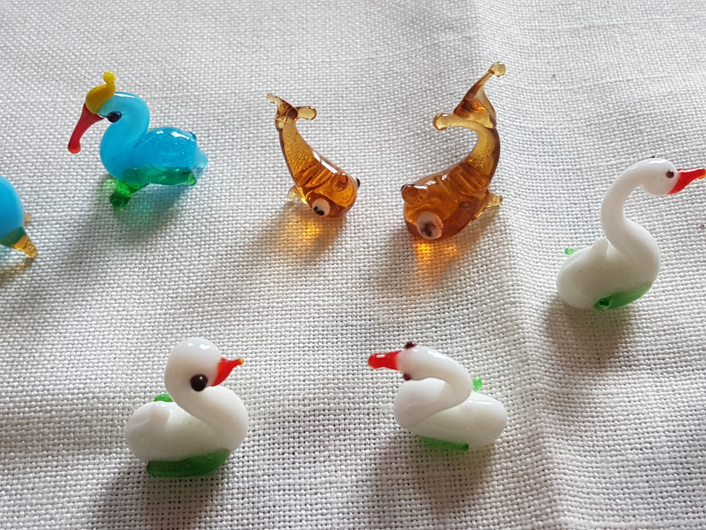 Murano glas(calcedonio)miniature vintage anni 70-18 pz kopen? Bied vanaf 1!