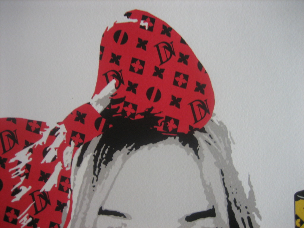 DEATH NYC Limited Edition Art print Graffiti Signed "Kate Moss DN" 2012 kopen? Bied vanaf 1!