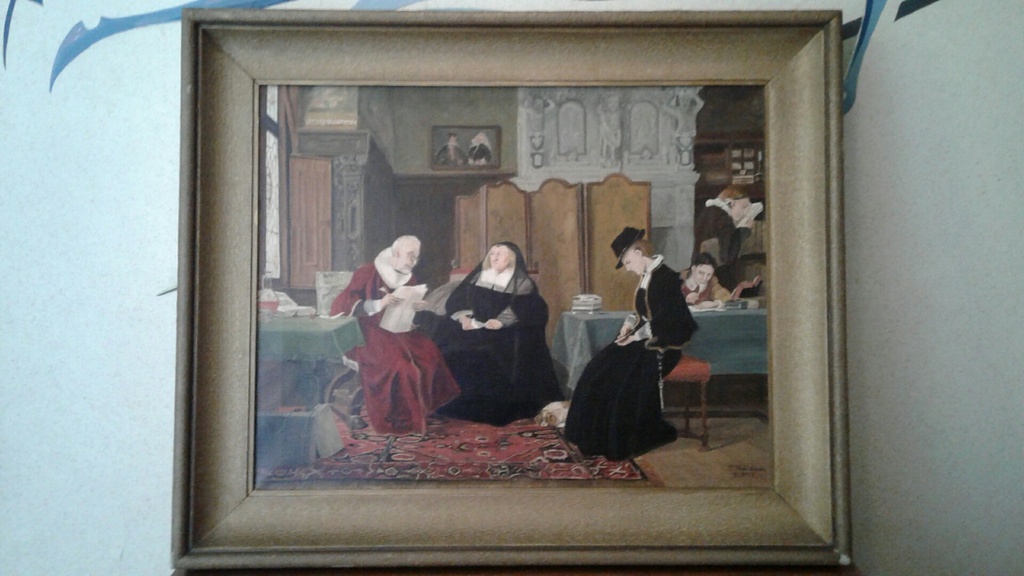 Mooie Schilderij Dirk van der AA kopen? Bied vanaf 100!