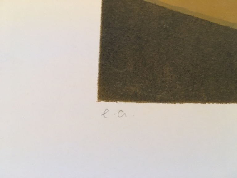 Judith Stolker, Kleurenzeefdruk handgesigneerd, e.a. kopen? Bied vanaf 25!