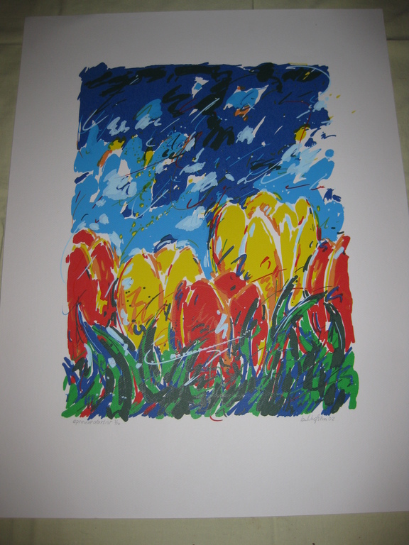 Grafiek van Henk Hofstra - Tulpen e.a. 3/10 kopen? Bied vanaf 35!