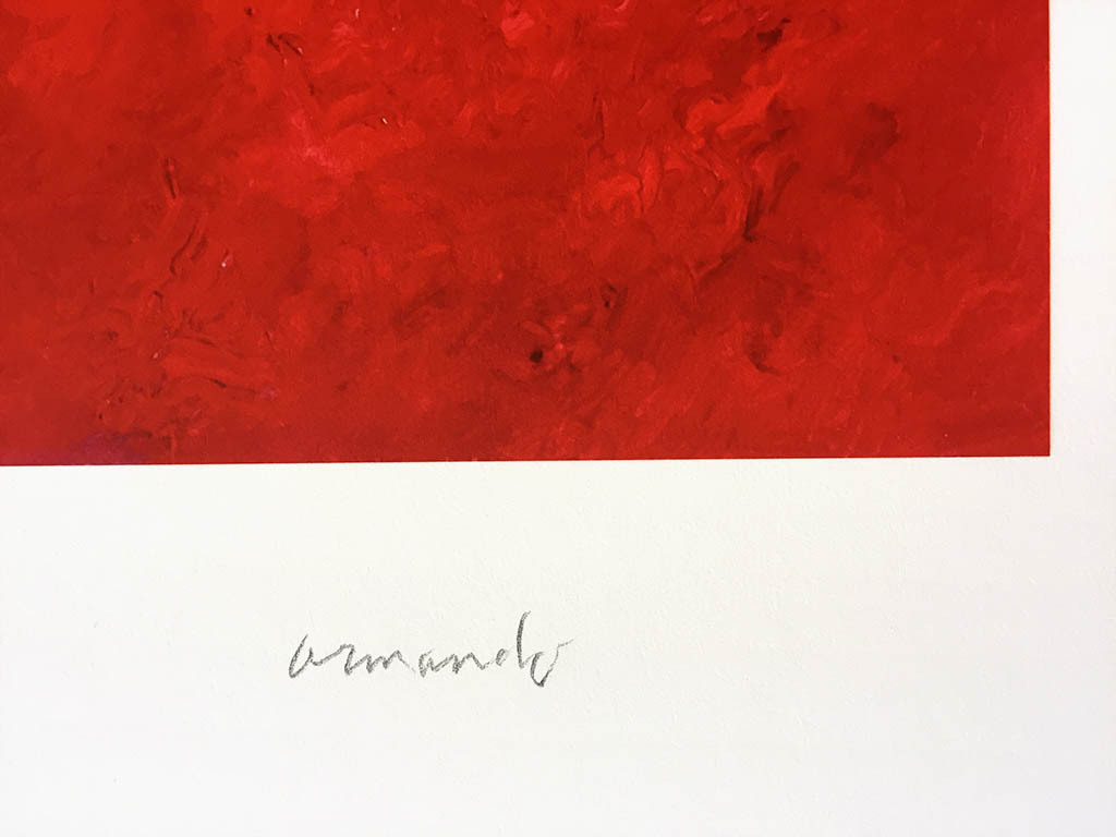 Armando, ‘Rotes Bild’, giclée, handgesigneerd en genummerd, 2014, ed. 30  kopen? Bied vanaf 175!