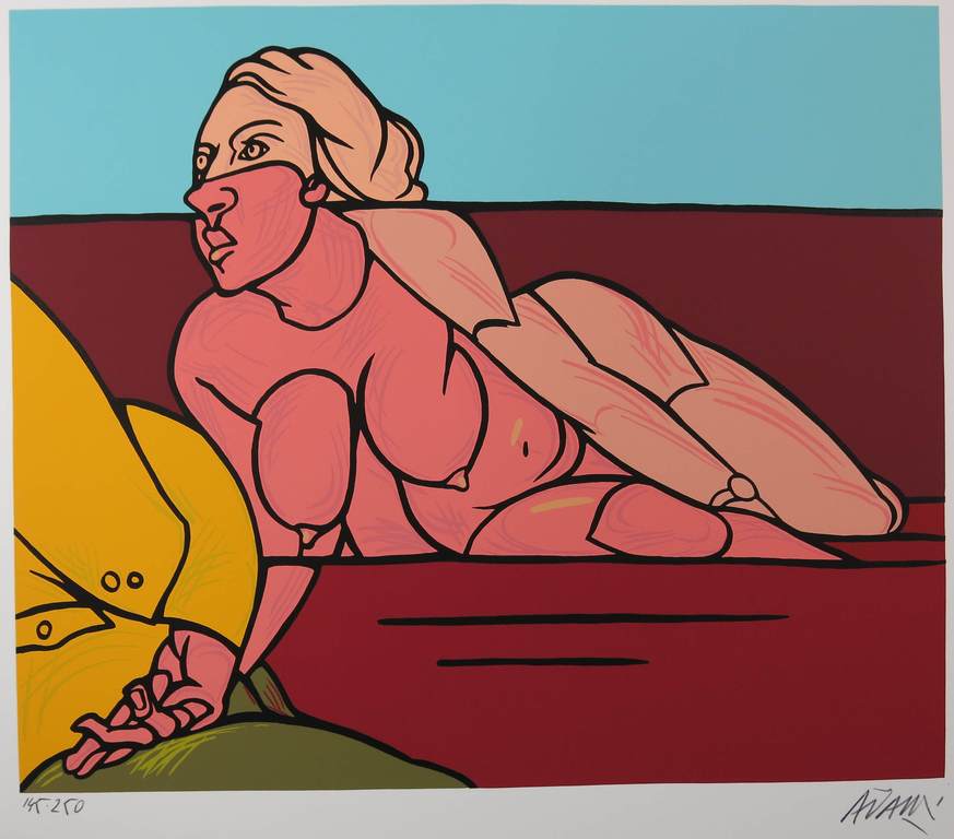 Valerio Adami: Zeefdruk, Pelleas et Melisande verkocht voor € 85!