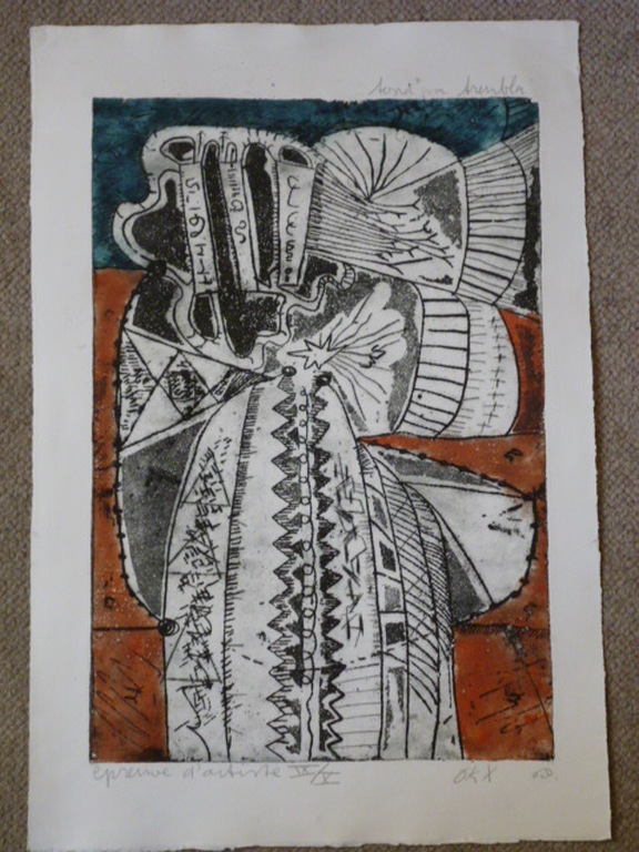 Kees Okx-Kleurets-Terra va trembla kopen? Bied vanaf 35!