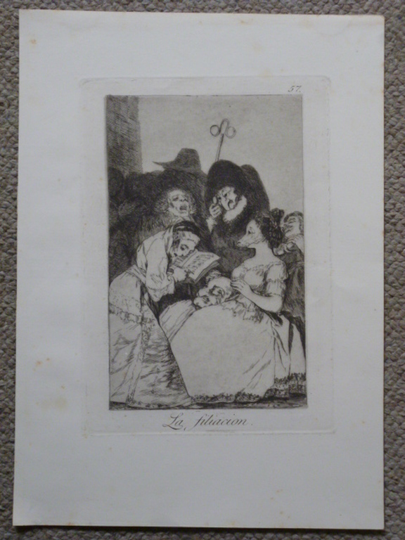 Francisco José de Goya y Lucientes - ets - La filiacion kopen? Bied vanaf 125!
