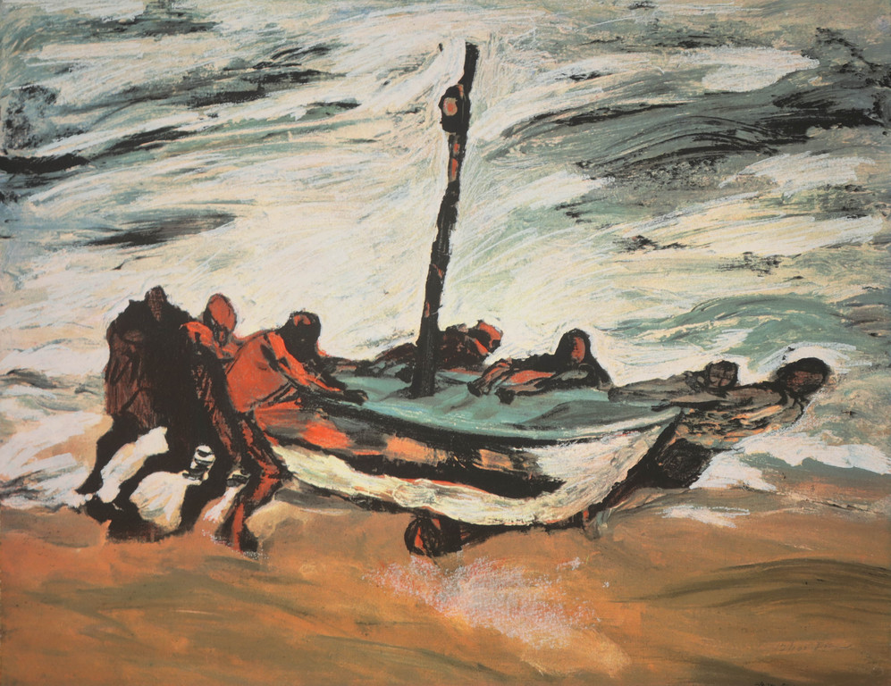 Luis Filcer: Litho, Z.T. Boot verkocht voor € 50!