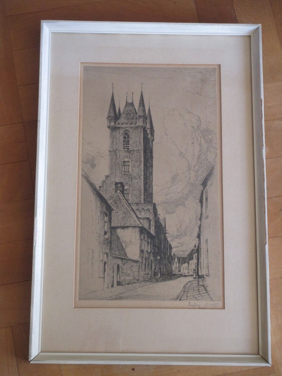 Eugene Lücker, Raadhuis Sluis, Ets kopen? Bied vanaf 50!