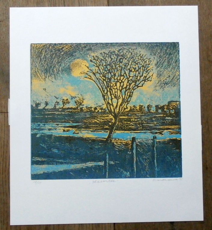 Elmar Gille - ets: December - 1995 kopen? Bied vanaf 69!