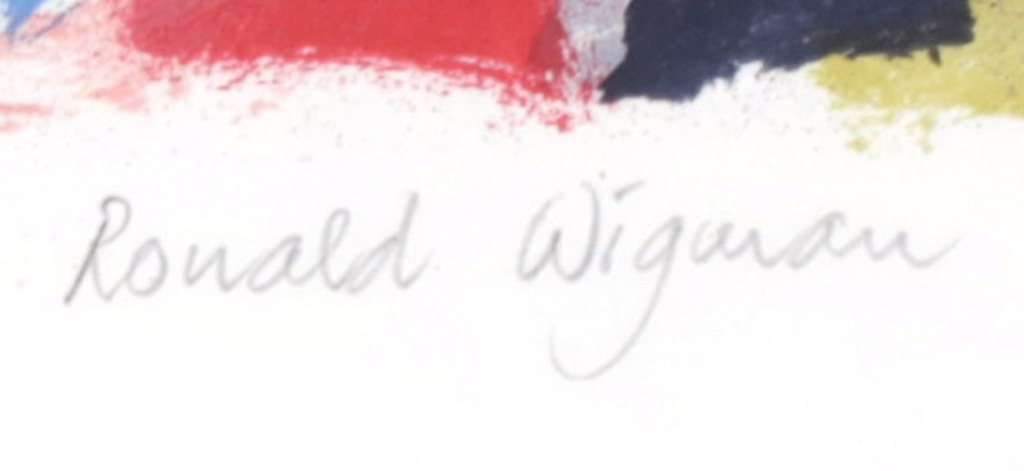 Ronald Wigman: Litho, Zaterdag kopen? Bied vanaf 1!