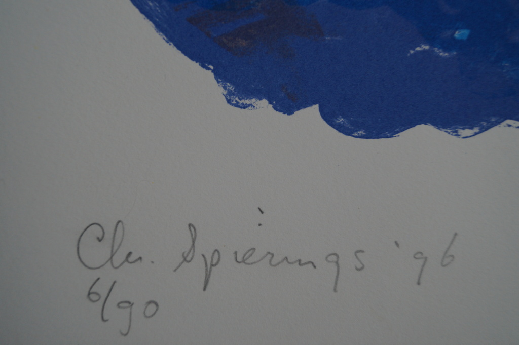 Christine Spierings - gesigneerde zeefdruk - oplage 90 ex.  kopen? Bied vanaf 1!