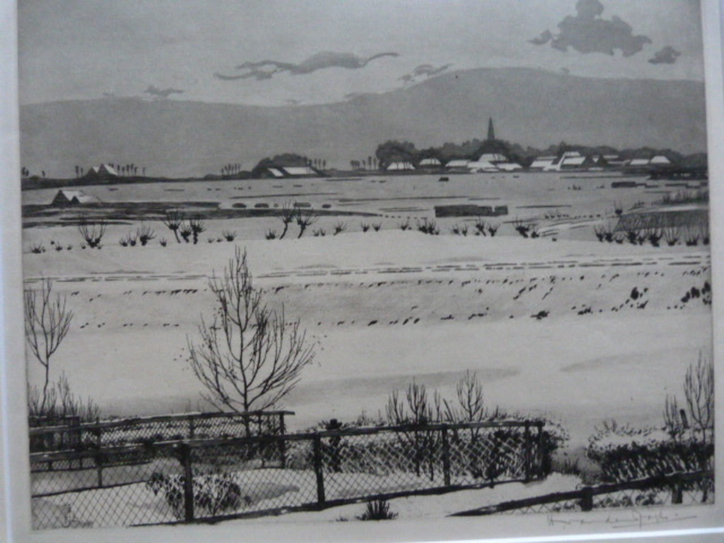 H. van der Jagt - Winter in Voorschoten kopen? Bied vanaf 60!