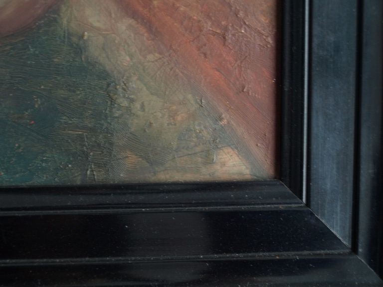 Onduidelijke signatuur : Olieverf op paneel – Pioenrozen – ingelijst  kopen? Bied vanaf 1!