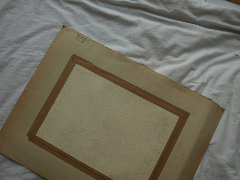 Bas van der Smit (1915) – Aquarel – Grot te Saint-Macaire –Gesigneerd – ca 1955 kopen? Bied vanaf 50!