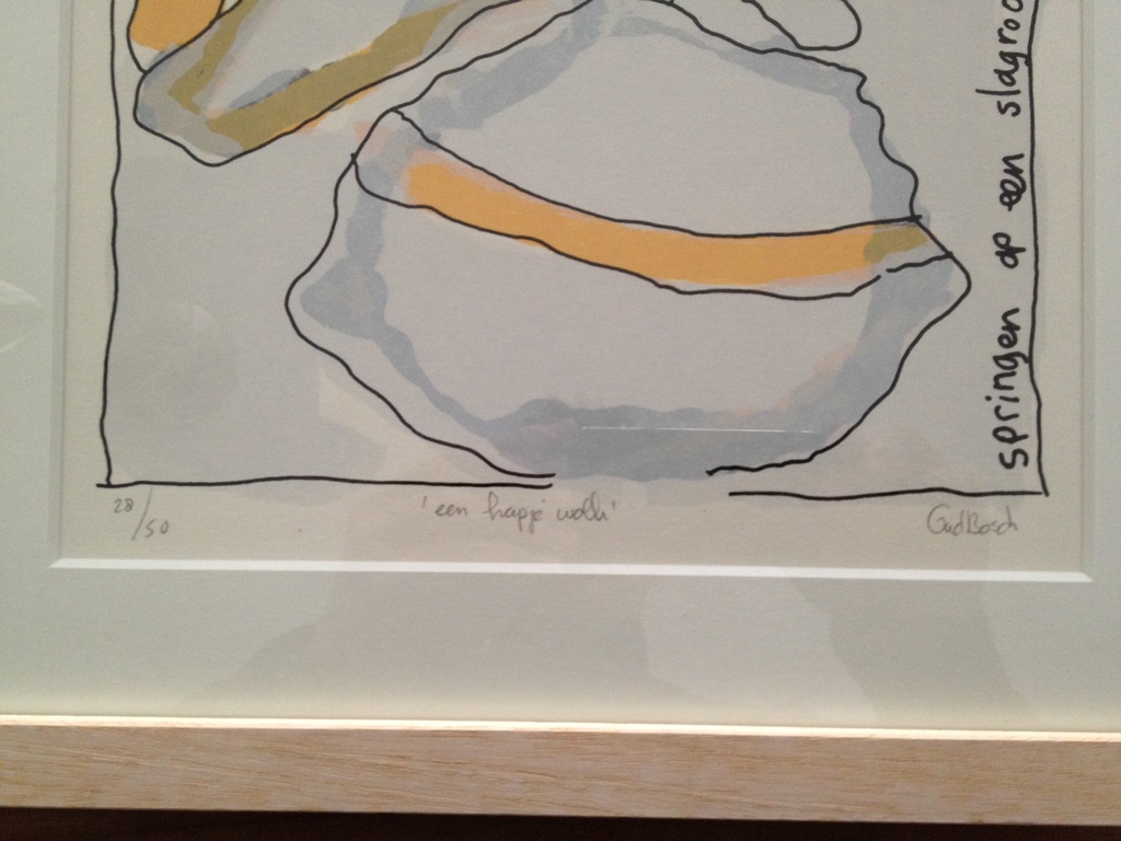 Geke uit de Bosch - Ingelijste zeefdruk- nummer 28 van 50 kopen? Bied vanaf 40!