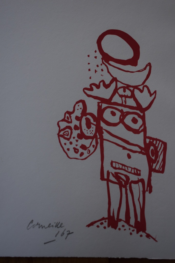 Corneille - Kleurenlitho - Femme de Nuit et d'aube - 1967 kopen? Bied vanaf 350!