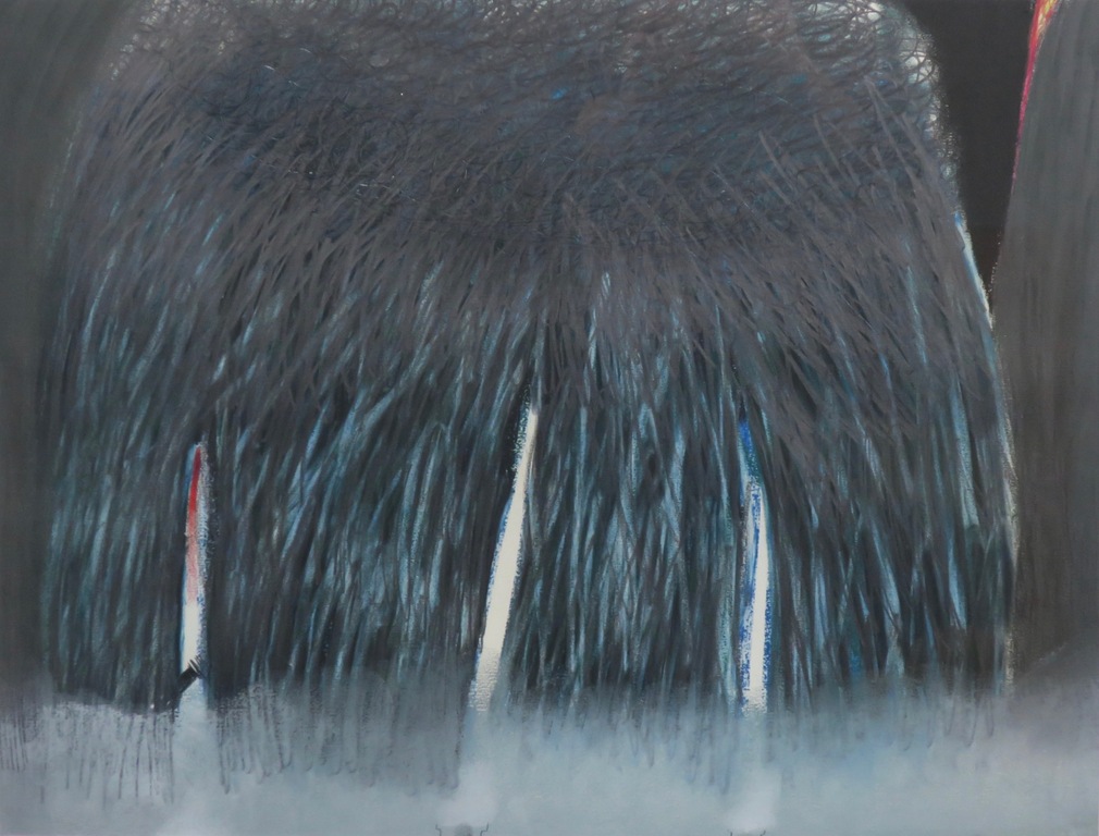 Michel van Overbeeke: Gemengde techniek, Zonder titel -Ingelijst kopen? Bied vanaf 60!