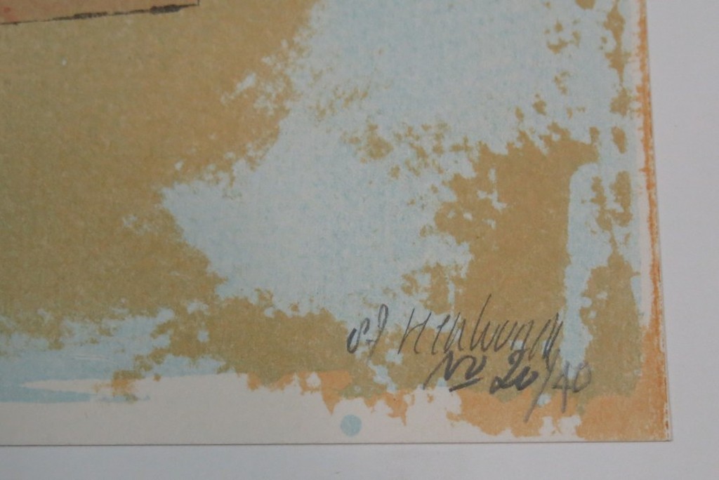 Gerrit Veenhuizen: Litho, Zonder titel  kopen? Bied vanaf 1!