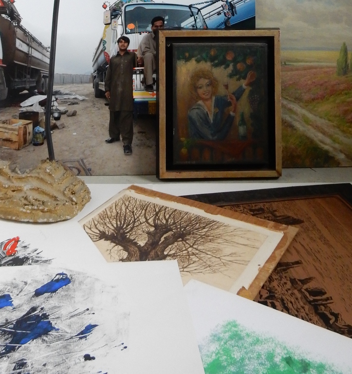 Dirk Nijland (1881-1955) - Houtsnede en 14 andere kunstwerken kopen? Bied vanaf 1!