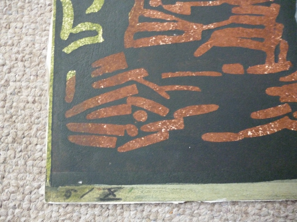 Hein Stork - kleurenlinosnede - Zweeds meer kopen? Bied vanaf 125!