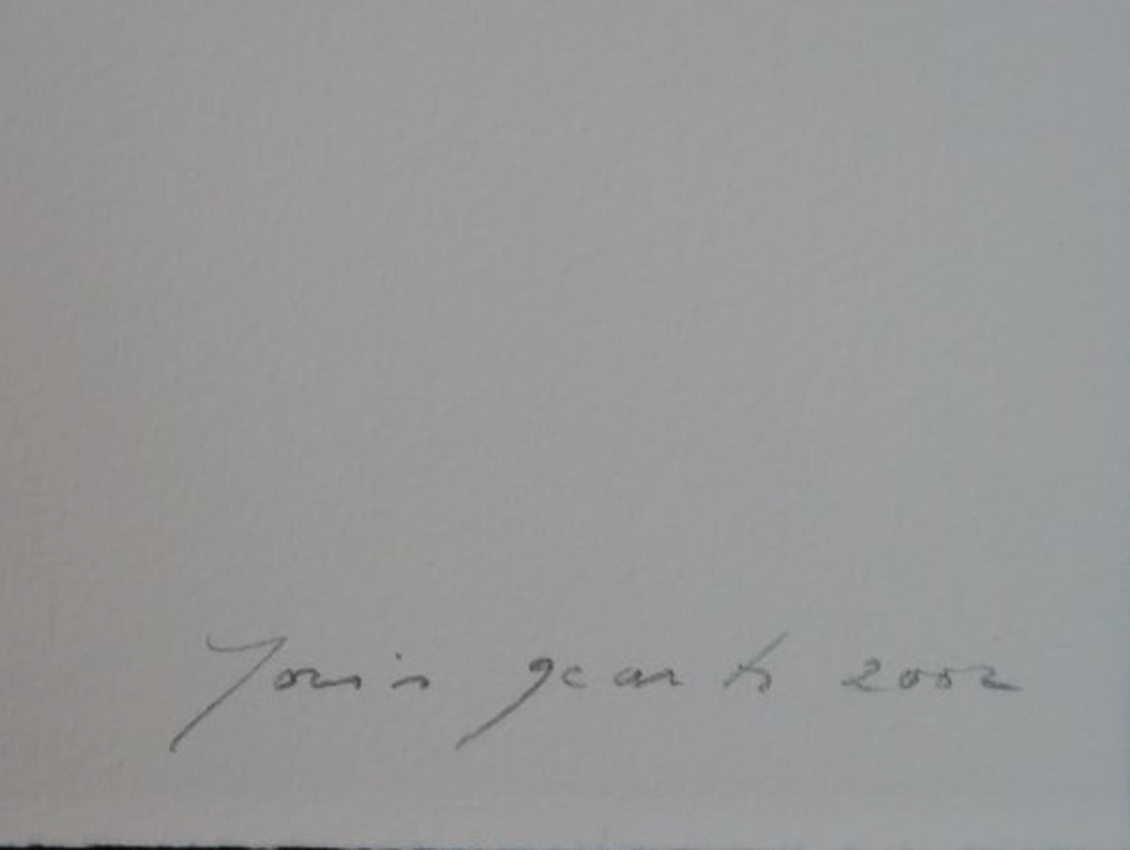 Joris Geurts: Houtsnede, Z.T. (Blauw/zwart) kopen? Bied vanaf 1!