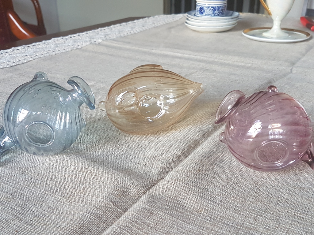 Le soffierie veneziane set van 3 pz ( condizioni perfette ) anni 70 kopen? Bied vanaf 1!