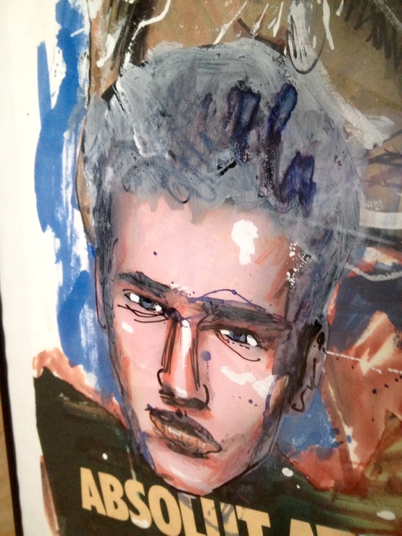 Herman Brood, mixed media, Absolut Atrraction kopen? Bied vanaf 900!