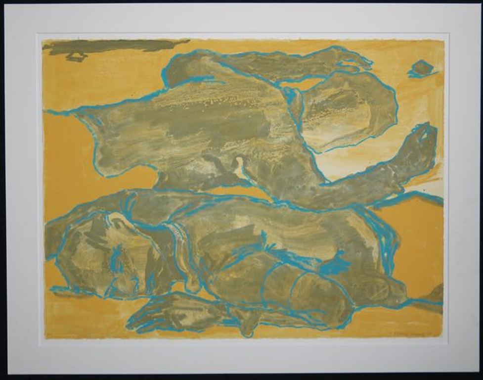 Koen Ebeling Koning: Litho, Twee Figuren kopen? Bied vanaf 1!