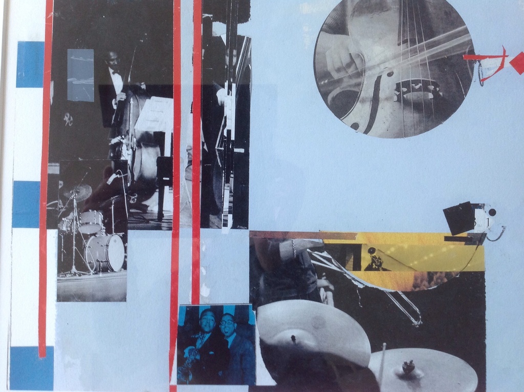 Sam Middleton: Zeefdruk , Jazz groot werk 115 x 75 cm  kopen? Bied vanaf 125!