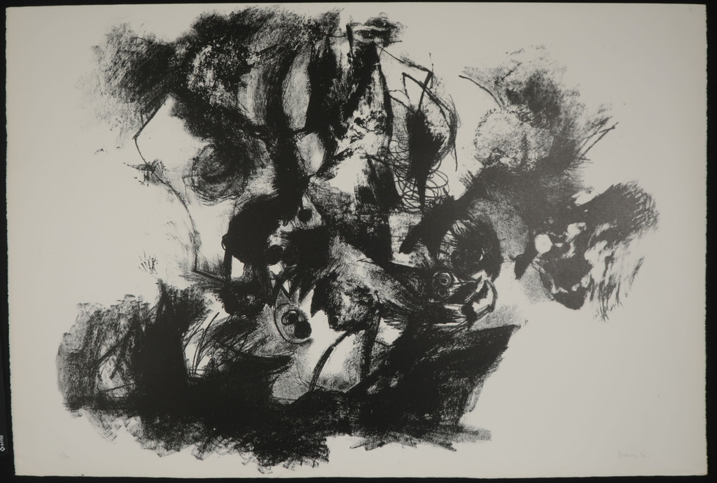 Jef Diederen: Litho, Z.T. zwart kopen? Bied vanaf 60!