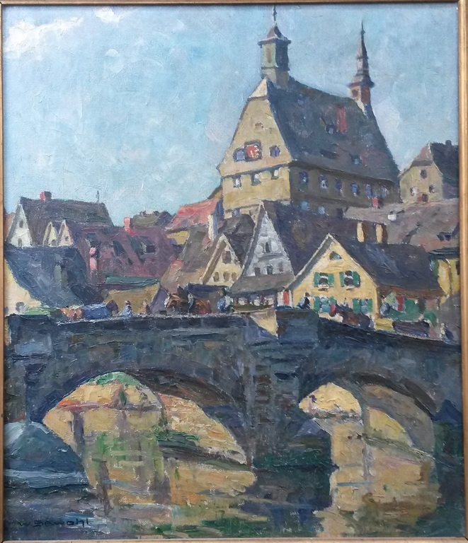 Waldemar Sewohl (1887-1967) - oil on canvas - signed kopen? Bied vanaf 275!