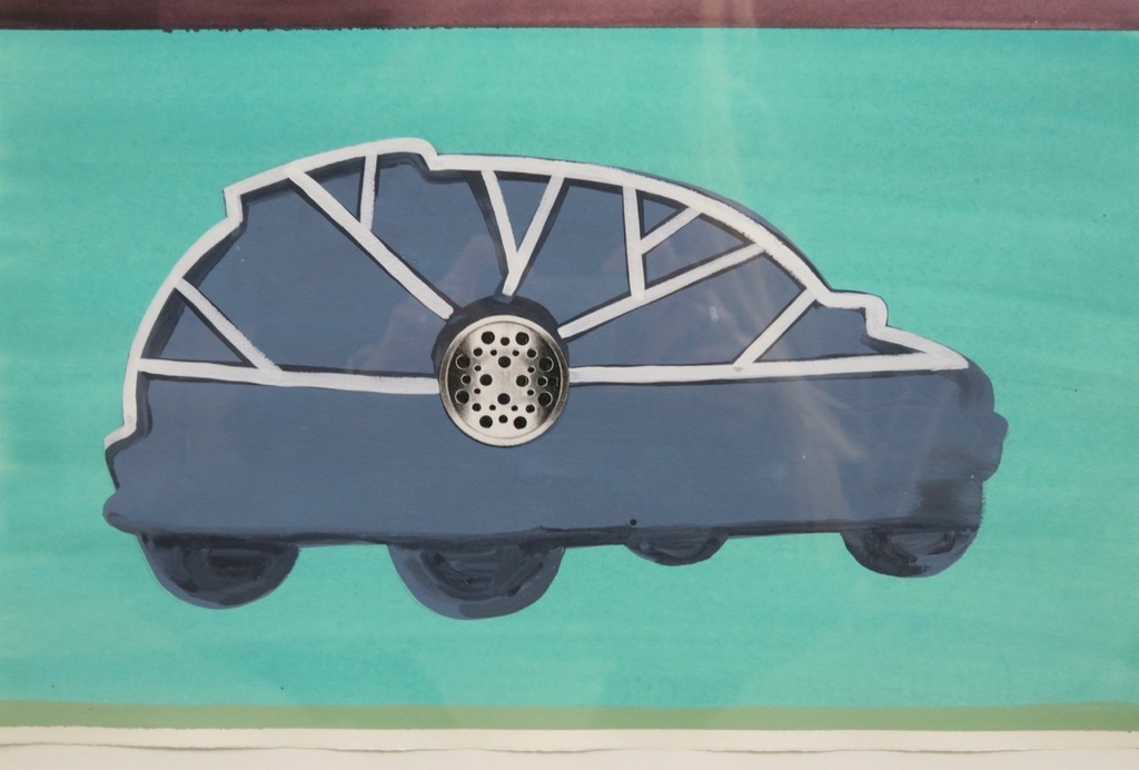 Elizabeth de Vaal: Gouache, Zonder titel - Ingelijst kopen? Bied vanaf 35!