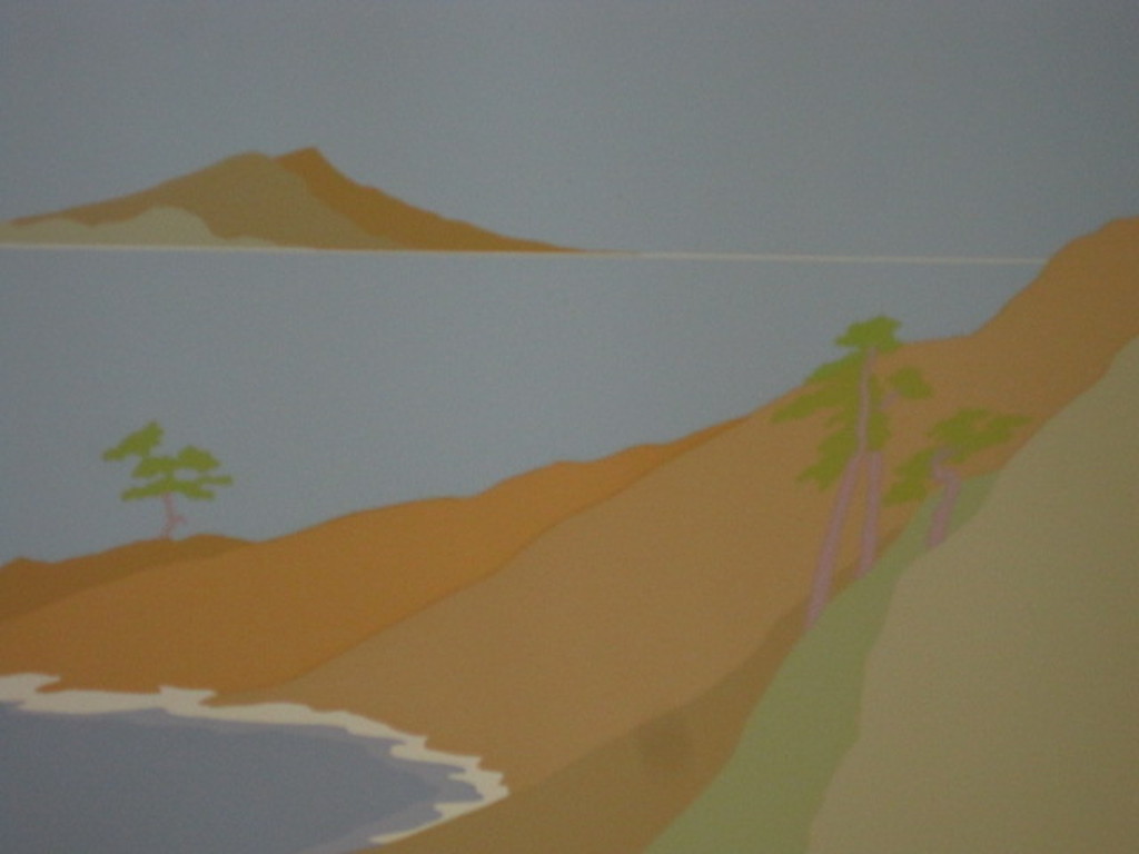 David Lavington (1951 Denver USA)Da hoogwaardige silkscreen "Carmel" gesigneerd  kopen? Bied vanaf 1!