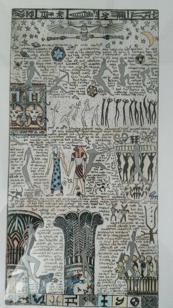 LAATSTE MAAL AANGEBODEN - Gea Karhof - Song of the Universe - kleurenets kopen? Bied vanaf 60!