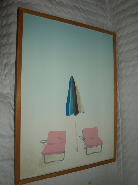 Wil Klaassen – Zeefdruk – Parasol – Gesigneerd -Ingelijst  59 x 79 cm kopen? Bied vanaf 45!