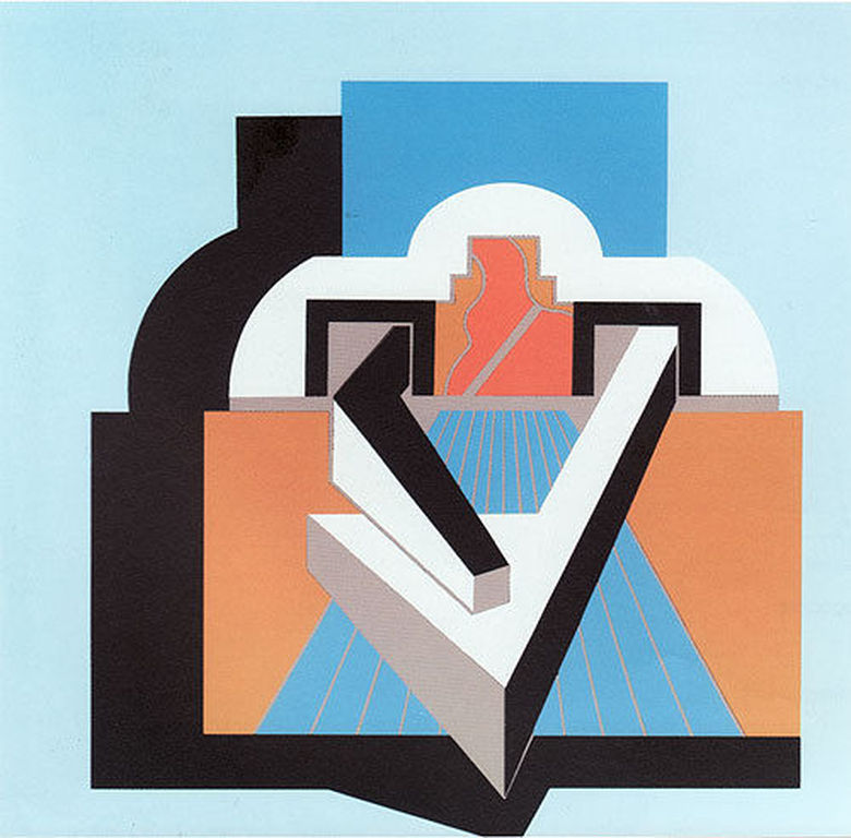 URSULA  STOCK "Ruimtelijke Kompositie" 1973 verkocht voor € 35!
