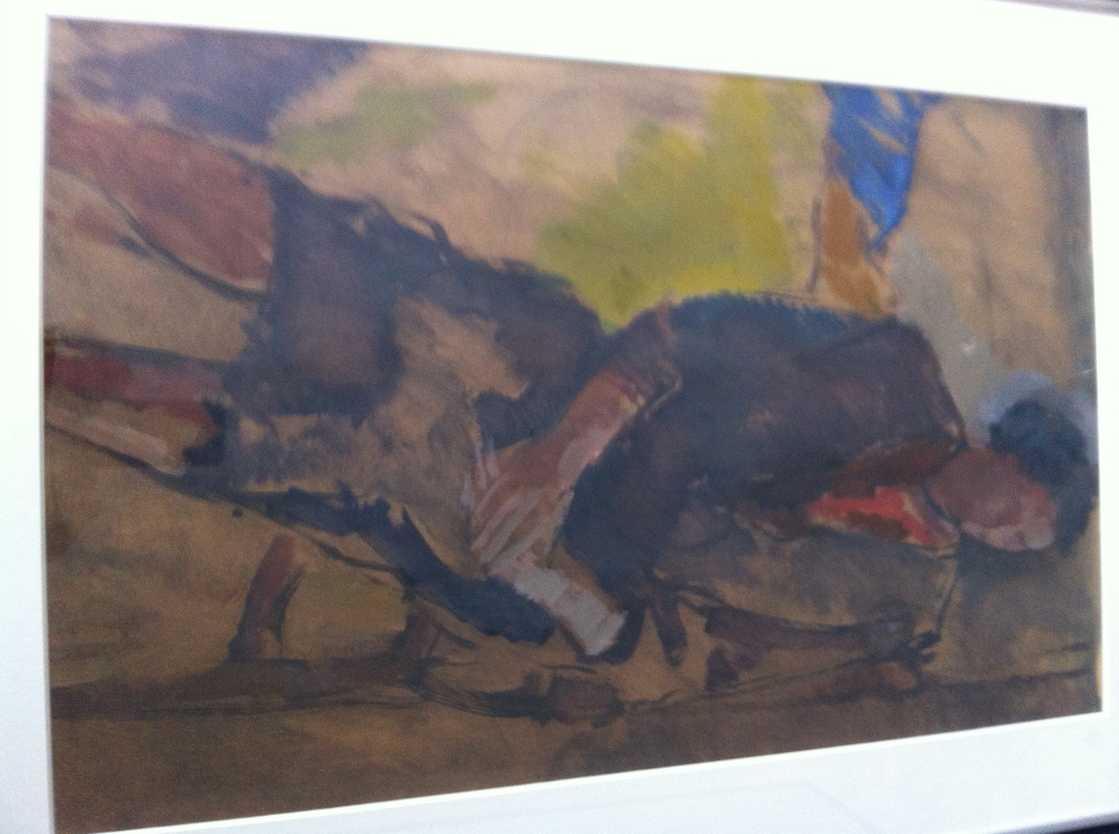 Hans van Zummeren  Schilderij. Portret (voorstudie) verkocht voor € 40!