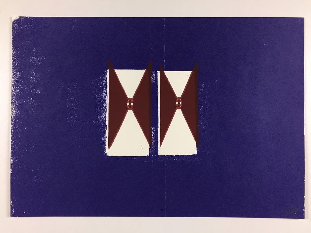 René Daniëls, zeefdruk, 'Donkere kamer', 1986 kopen? Bied vanaf 699!