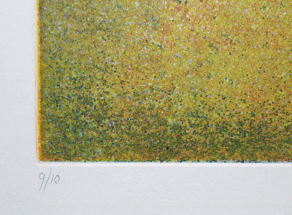 Tiny van der Sar - Strandtent, kleurenets/aquatint kopen? Bied vanaf 40!