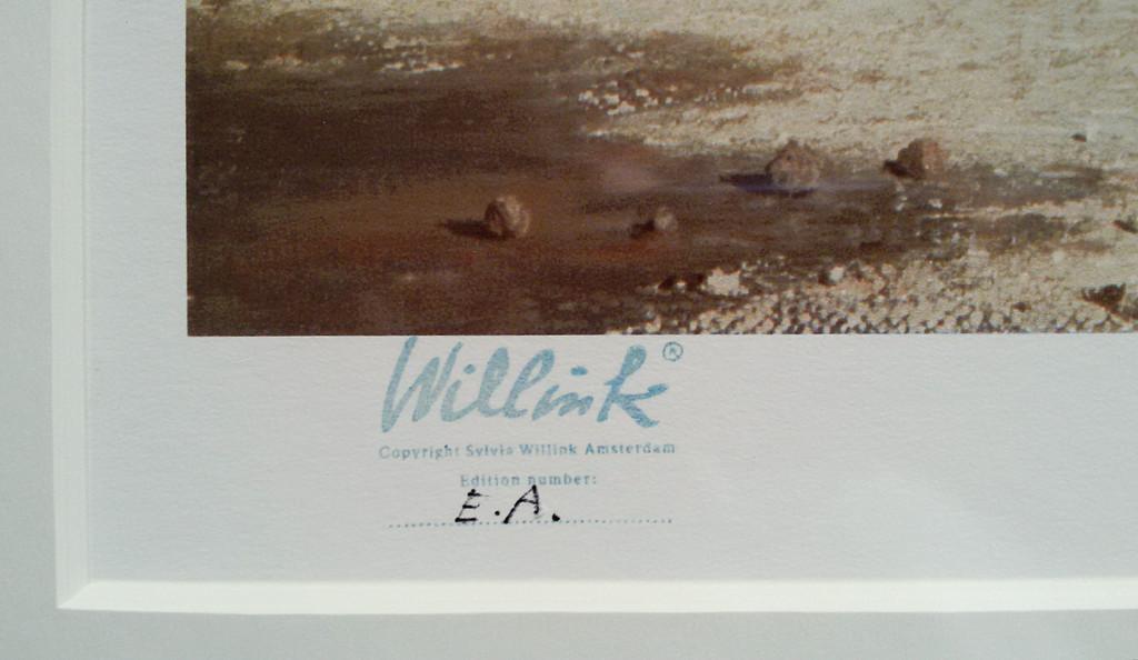 Carel Willink - Avenue in Versailles (mooi ingelijst, zeer groot) kopen? Bied vanaf 250!